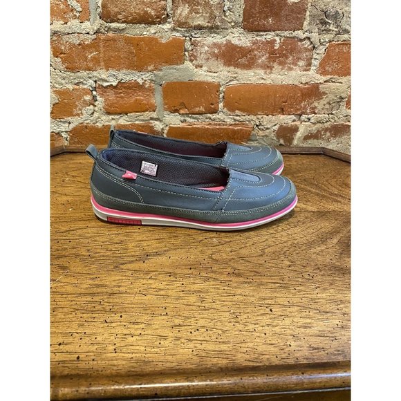 Used FILA shoes NORTHAMPTON Synthetic Elastic Gore Grey Slip-on women's size 10 - Picture 1 of 5